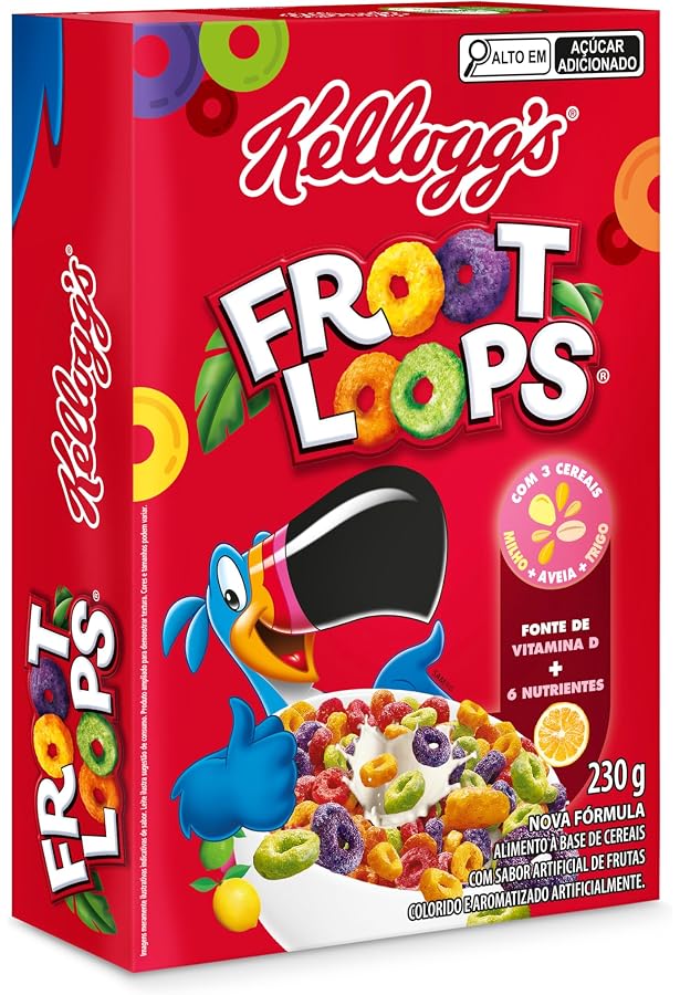 Froot Loops Informacoes Nutricionais