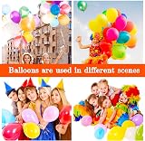 HYKJNBW Royal Blue Balloons 50 Pack 12in Matte Latex Party Decorations view 8