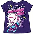 Marvel Spidey and His Amazing Friends Birthday T-Shirt Toddler to Big Kid Sizes (2T - 10-12)