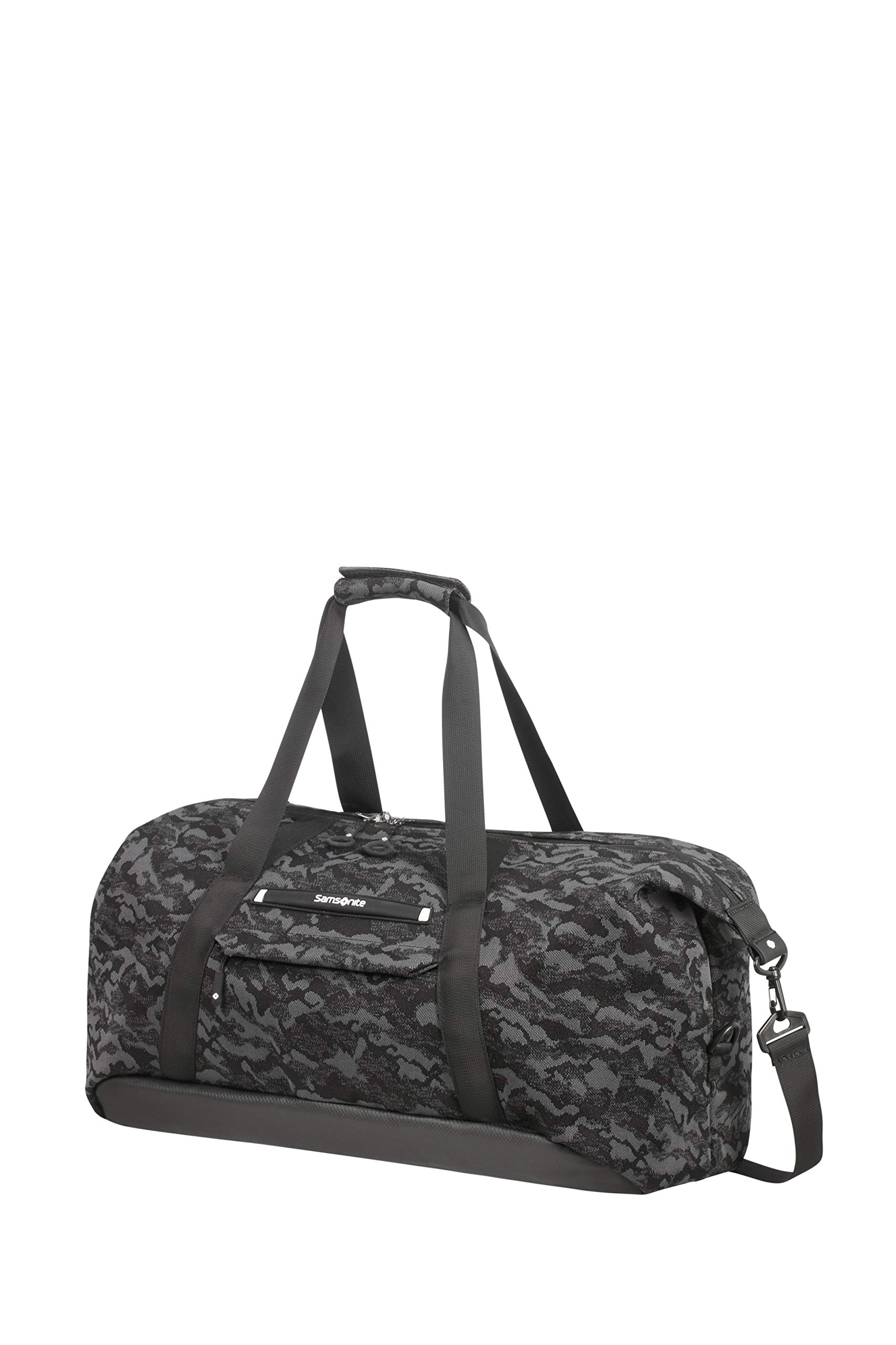 Samsonite Neoknit - Travel Duffle S, 55 cm, 44 Litre, Multicolour (Camo Black)