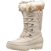 Helly Hansen Garibaldi VL | Waterproof Leather Faux Fur Insulated Snow Boots, PrimaLoft 100g Eco OrthoLite Traction Footwear