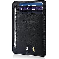 Portafoglio Sottile EcoVision Con Blocco RFID, Tasca Frontale E Gancio A D, Unisex - 3