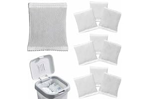 LinamHoz 12 pcs Carbon Filter Refills for Playtex Diaper Genie Complete and Expressions Pail, Absorbing Deodorizer for Diaper
