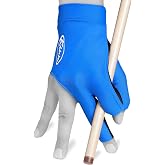 Kamui Billiard GLOVE QuickDry, for RIGHT Hand, Blue (S)