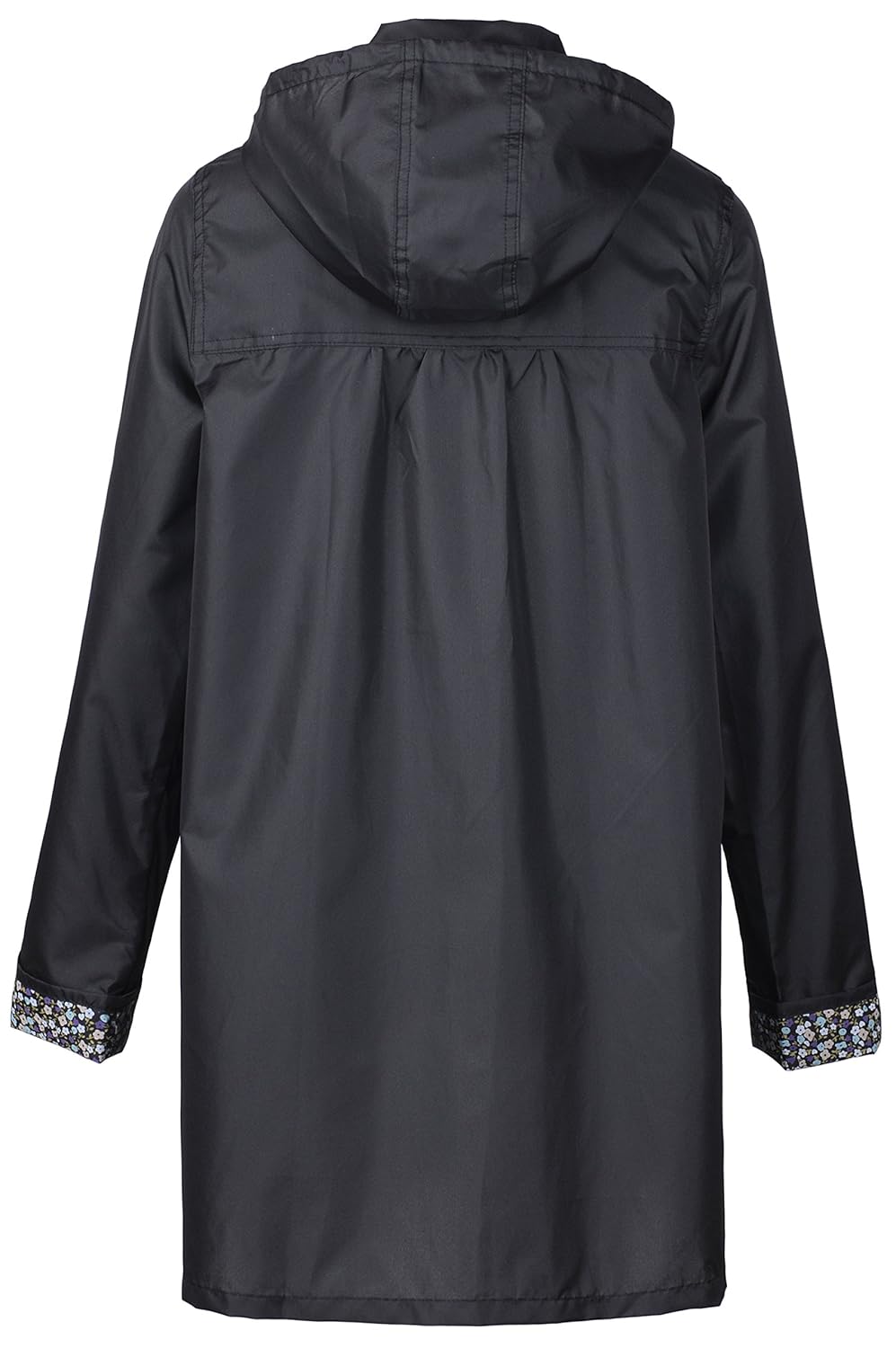 qzunique women's fashion outdoor packable rain jacket