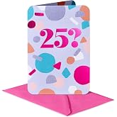 American Greetings 25th Birthday Card (Quarter Century)
