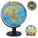 Waypoint Geographic Scout 12" Globe - Great Quality Globe For Kids & Teachers - More than 4, 000 name Places - Great Color & Unique Construction - Up-To-Date World Globe - with Stand