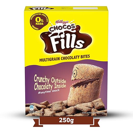 Kelloggs Choco Fills, Chocolate Flavour, 250gms Pack