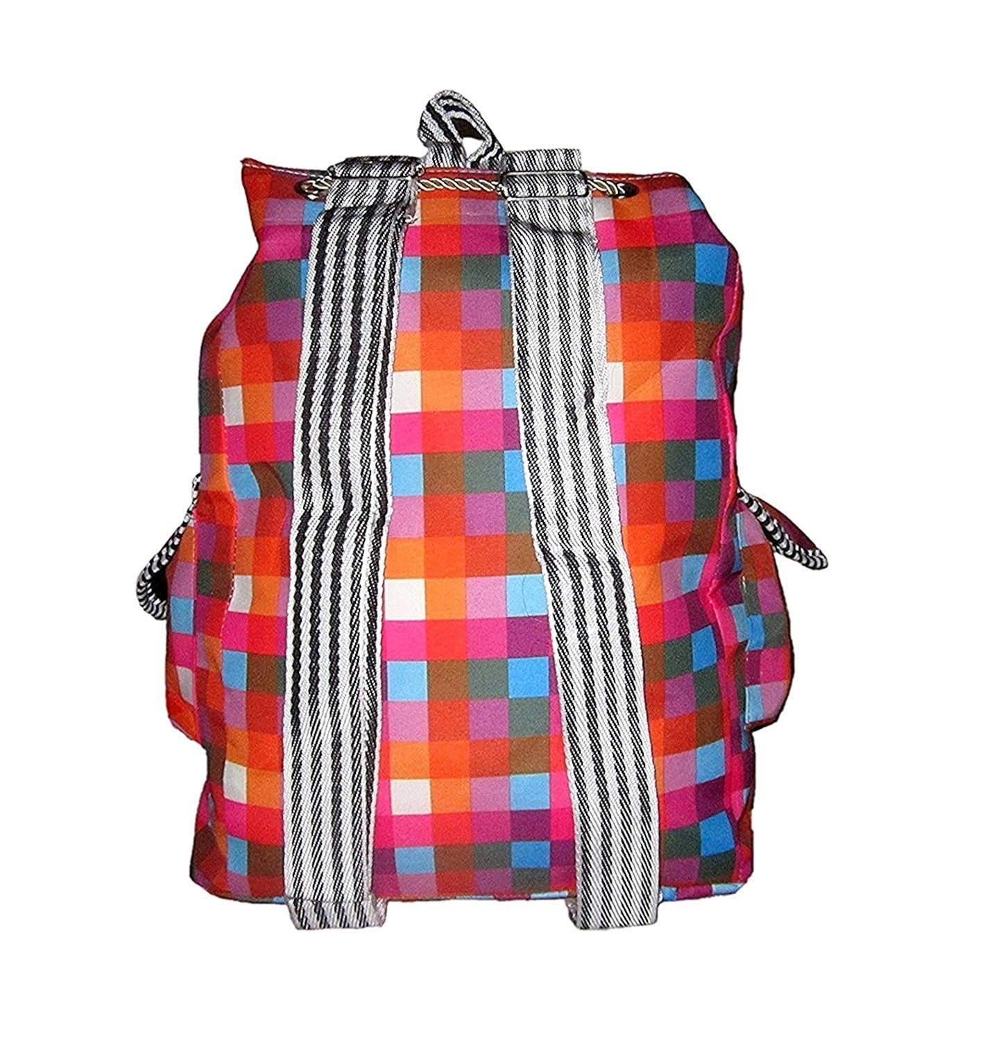 karp canvas multicolour backpack for women