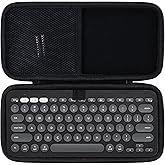 Lebakort Hard Case Compatible with Logitech Pebble Keys 2 K380s K380 Keyboard (Graphite Case)