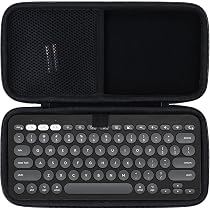 Housse De Protection En Néoprène Pour Clavier Logitech K480 - Pochette De Transport Avec Fermeture éclair - Noir