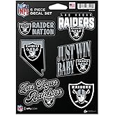 Rico Industries NFL Football 6-Piece Decal Set