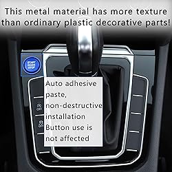 Car Push Start Button Cover Compatible with
