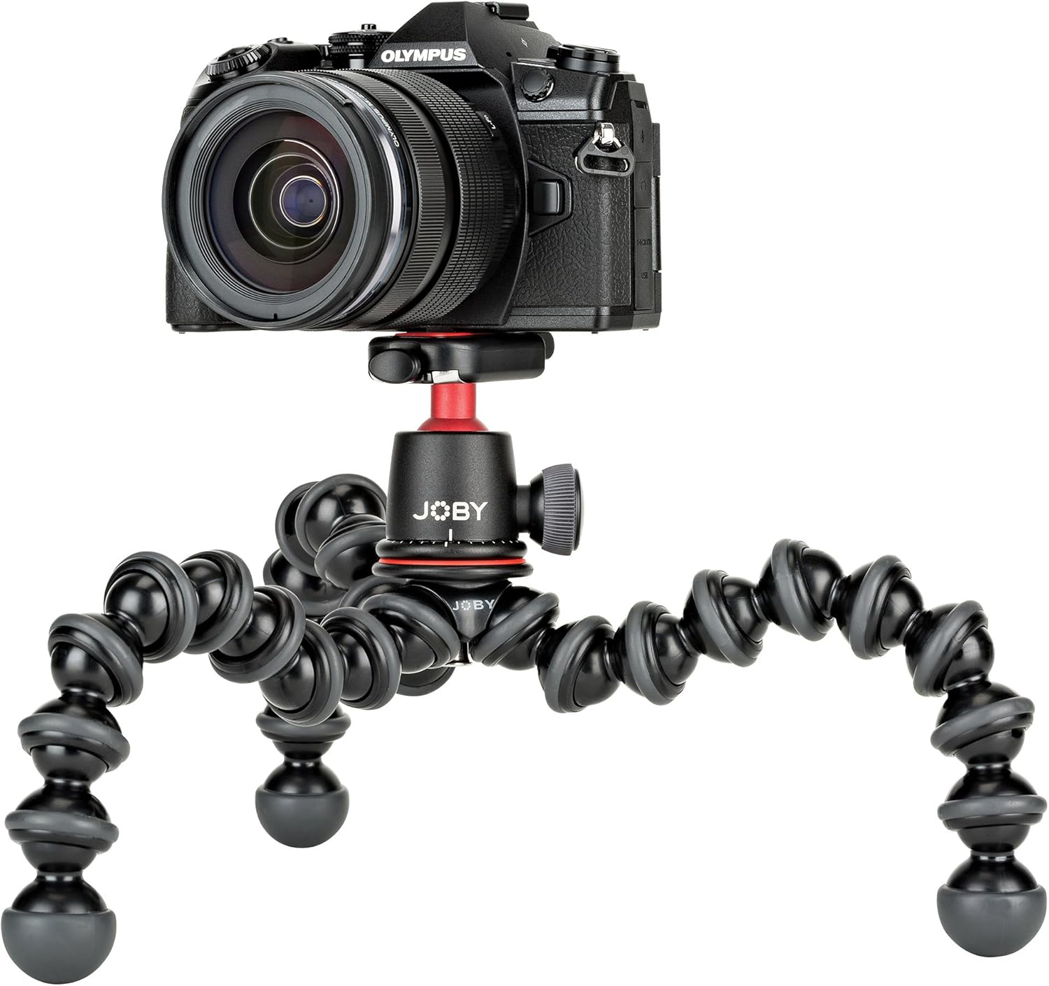 Joby JB01507 GorillaPod 3K Kit. Compact Tripod 3K Stand and Ballhead 3K for Compact Mirrorless Cameras or Devices up to 3K (6.6lbs). Black/Charcoal. : Camera & Photo