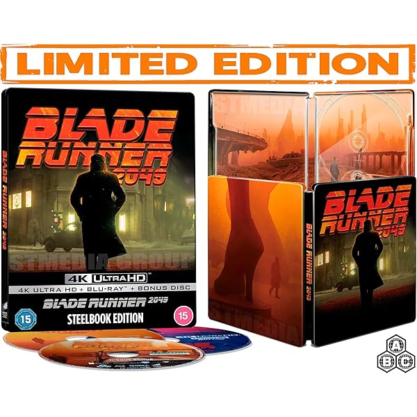Blade runner Blade Runner 2049 Édition Limitée Steelbook Blu-ray 4K Ultra HD - Blu-ray 4K