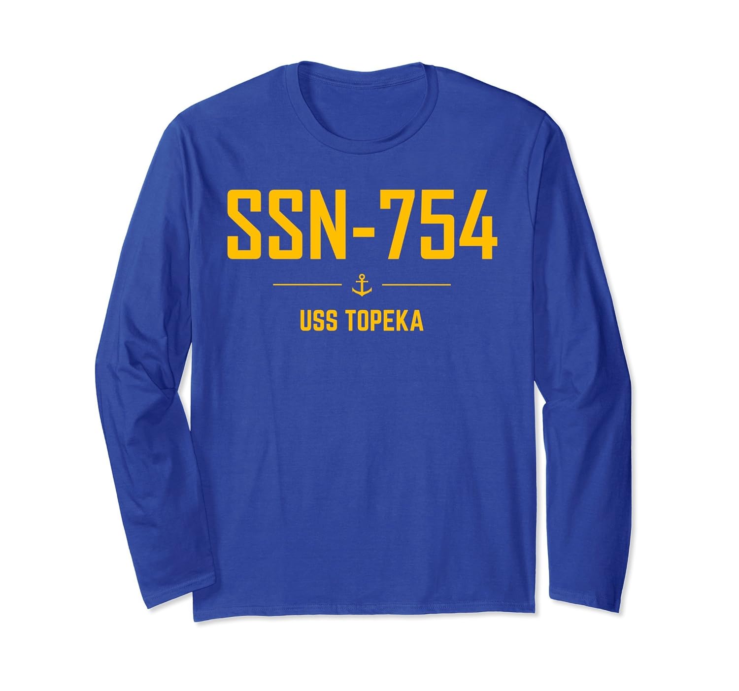 SSN-754 USS Topeka Long Sleeve T-shirt-Rose