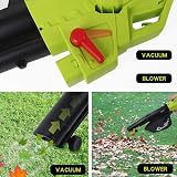 Grandma Shark 3000W 3 in 1 Leaf Blower Vacuum Mulcher Green view 3