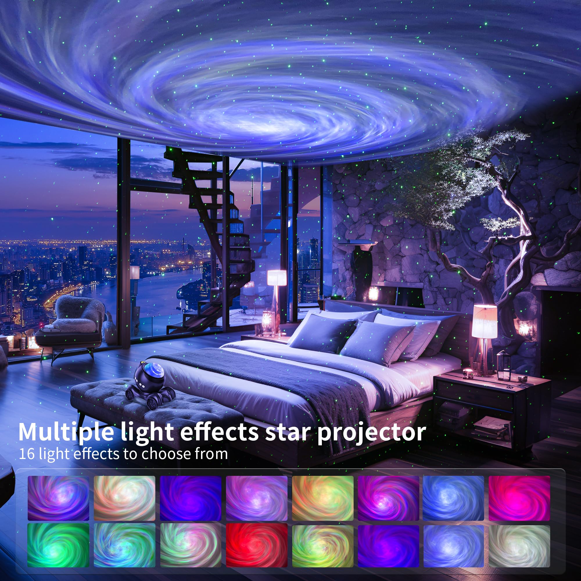ENOKIK Galaxy Projector