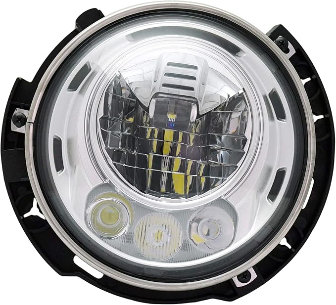 Headlight Assembly Compatible with 20072018 Jeep Wrangler