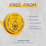 Seven Potions Men's Matte Hair Clay Wax 100ml High Hold Water Based Vegan view 4