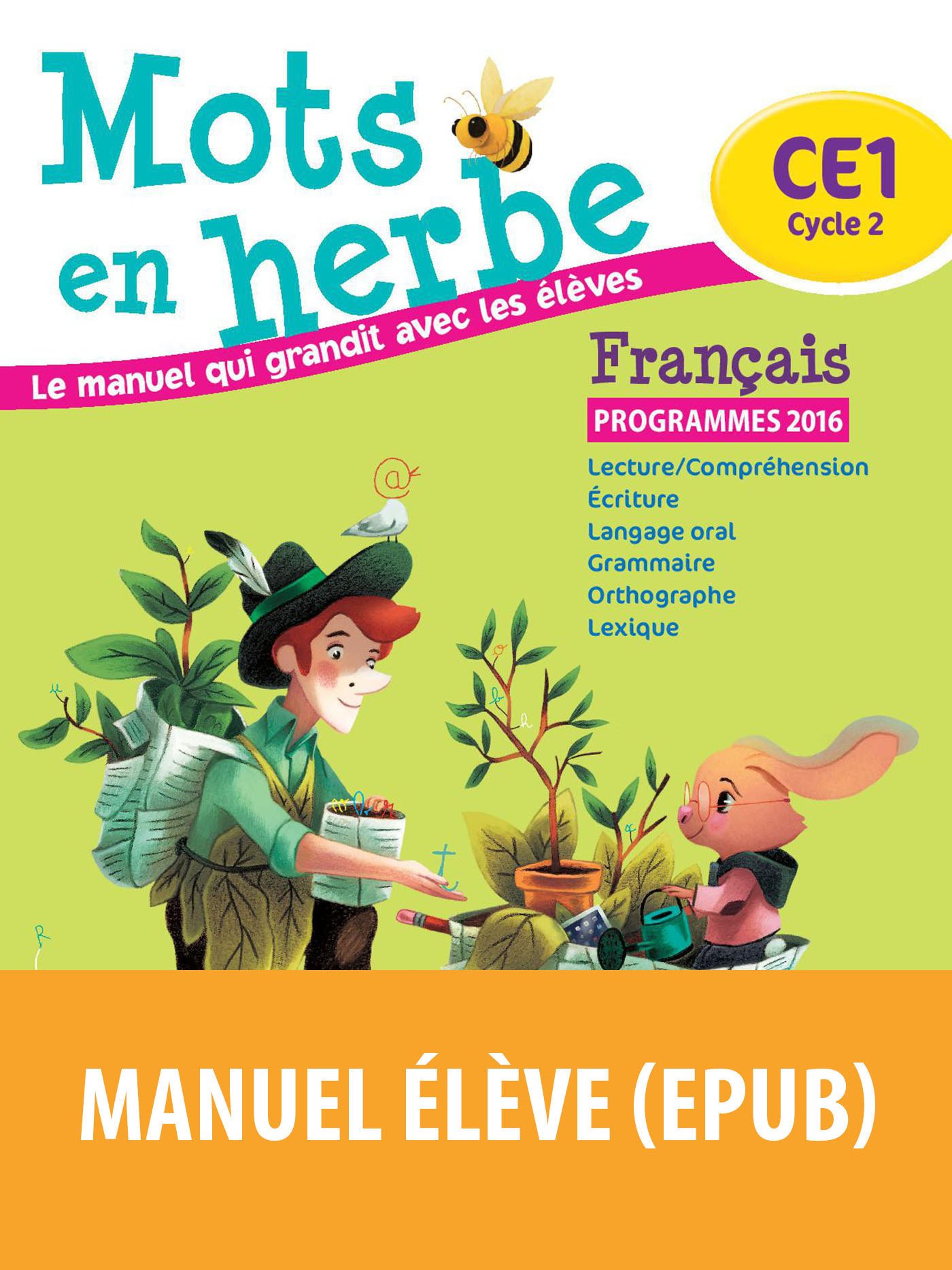 Amazon Com Mots En Herbe Ce1 French Edition Ebook Grumel Odile Kindle Store