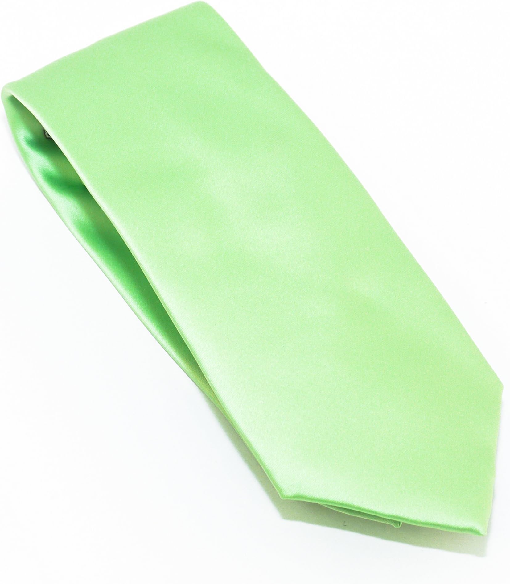 100% Silk Satin Solid Color Tie