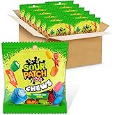 SOUR PATCH KIDS Chews Soft &amp; Chewy Candy, Bulk Candy, 12-2.12 oz Bags