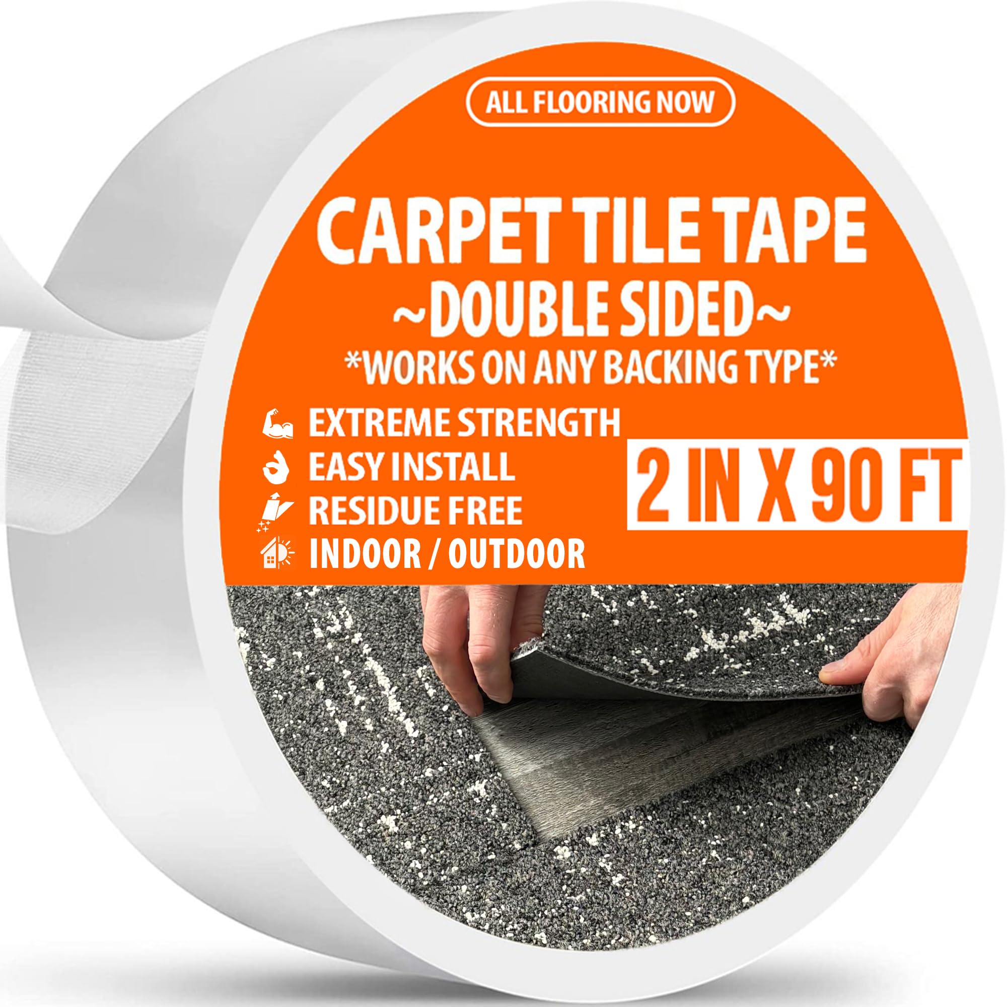 Carpet Tile Tape Double Sided Heavy Duty Carpet