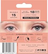 Eylure Luxe Cashmere No. 6 False Eyelashes Wispy Soft Weightless view 2