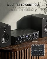 Donner MAMP5 Bluetooth 5.0 440W 4-Channel Stereo Amplifier Receiver view 4