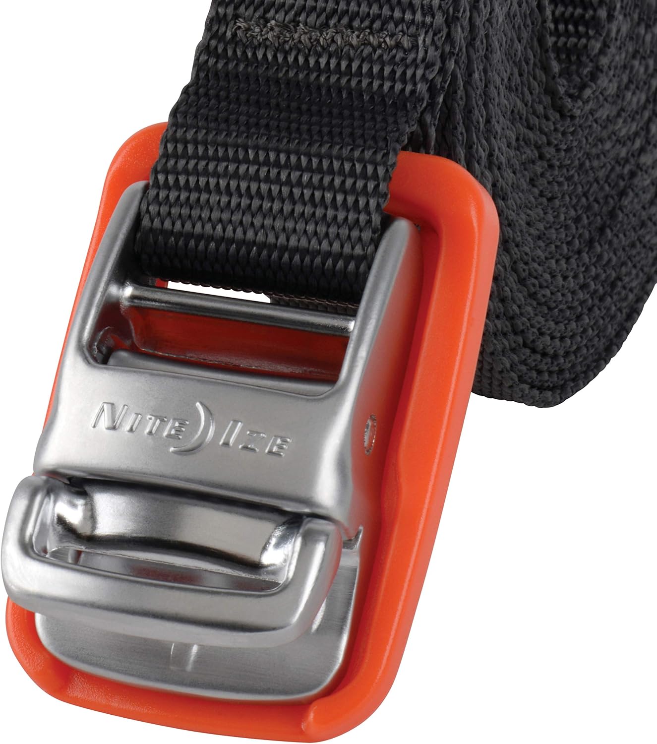 Nite Ize Unisex's Cam Jam Tie Down Strap, Orange/Black, 12 ft - Image 4