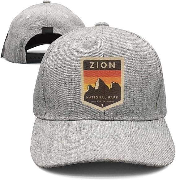Wankens Unisex Casual Baseball Cap ZionNationalPark Cool Adjustable