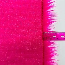 Ice Fabrics Faux Fur Fabric Squares - 14x14 Inches