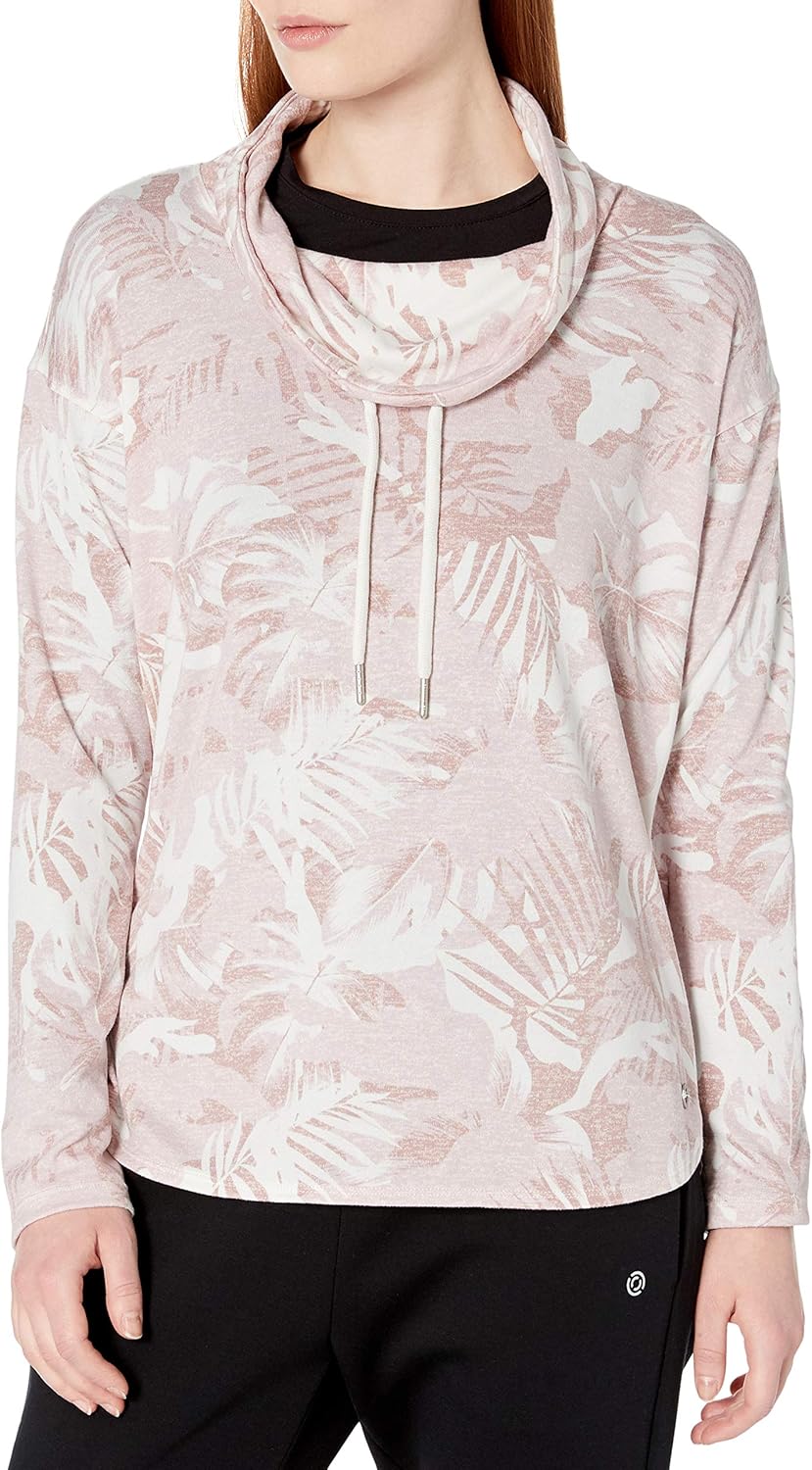 Performance Logo Tape Cowl Neck Hoodie 2025