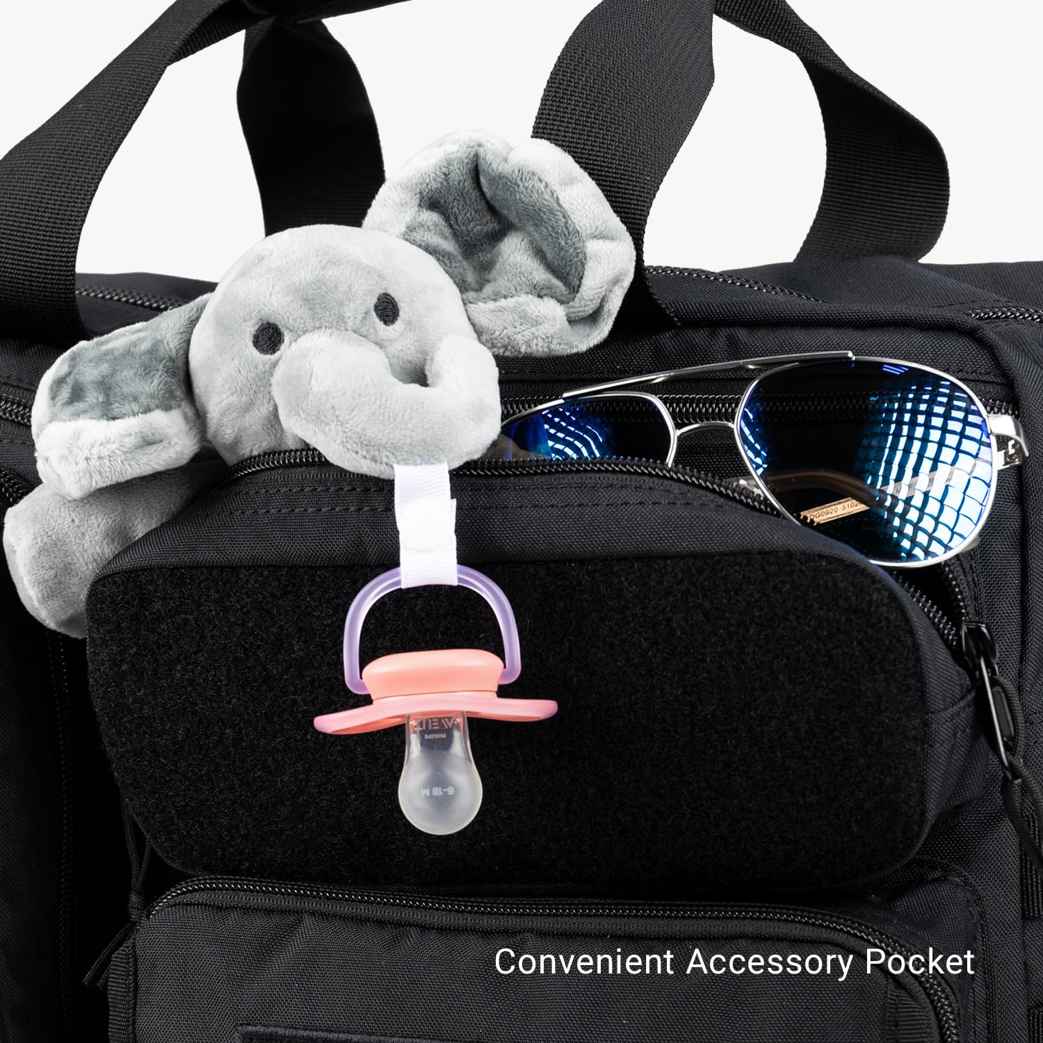 Tactical Baby Gear 4th Gen Tactical Diaper Bag for Dads w/Included Changing Mat, Stroller Straps