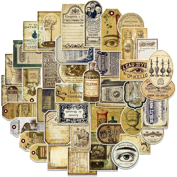 Vintage Labels Ephemera Collection: 183 Vintage Advertising