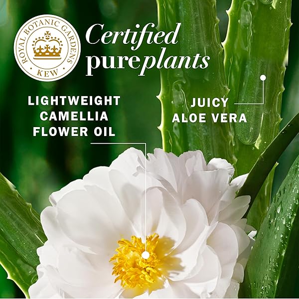 HERBAL ESSENCES REPAIRING LEAVE-IN CONDITIONER, CERTIFIED PURE PLANTS, WITH ALOE AND CAMELLIA FLOWER OIL, 7.6 FL OZ