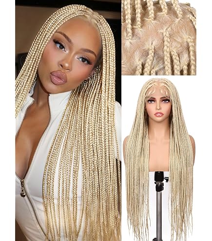 Amazon.com : FABÉLLE 32 Inch Honey Blonde Boho Box Braids  display picture 2