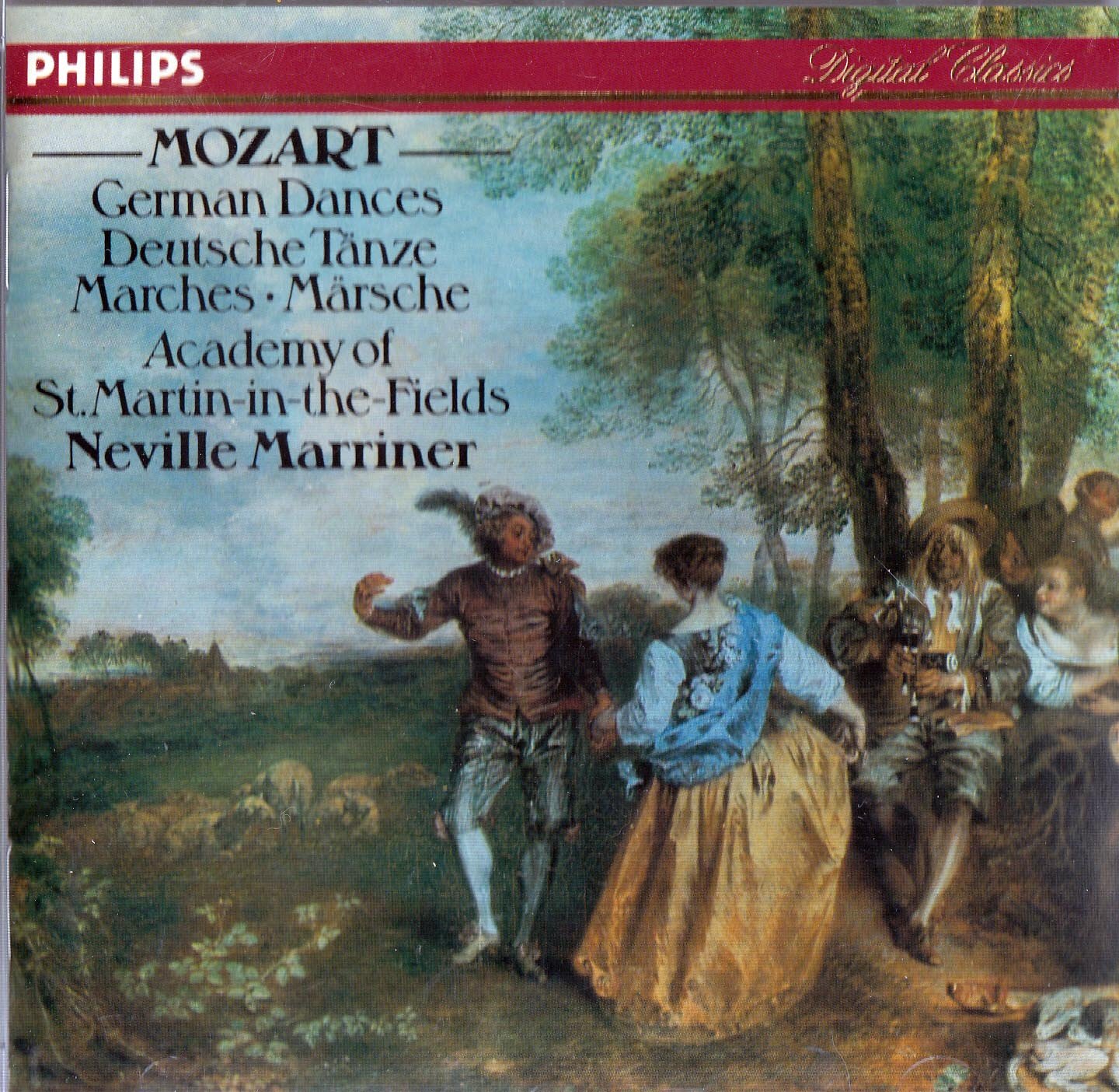 Mozart Deutsche Tänze / German Dances Marriner, Amf, Mozart,Wolfgang