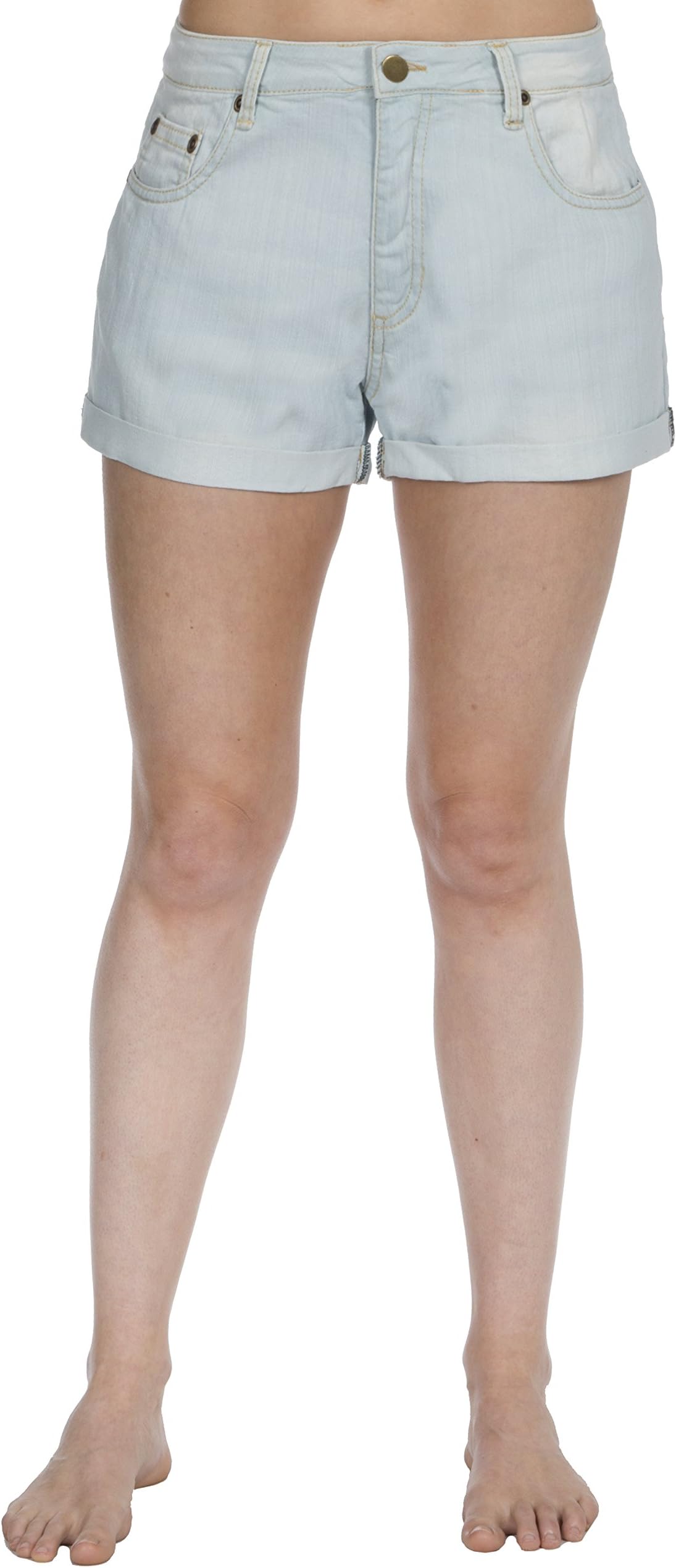 Causeway Bay Ladies Stretch Denim Shorts