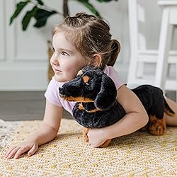 Melissa & Doug Giant Dachshund - Lifelike Stuffed