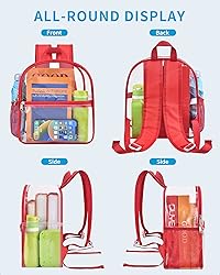 Paxiland Clear Backpack Stadium Approved 12×12×6