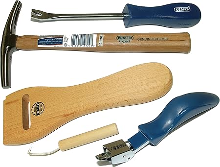 Pandoras Upholstery Kit D Outils Pour Tapisserie D Ameublement Avec Pied De Biche De Tapissier Arrache Agrafes Marteau De Garnisseur 198 G Tendeur De Sangle Amazon Fr Cuisine Maison