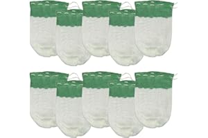 Tenalleys 10pcs Propane Lantern Mantles String Tie Lantern Mantles for Outdoor Camping Lantern Natural Fueled Lanterns