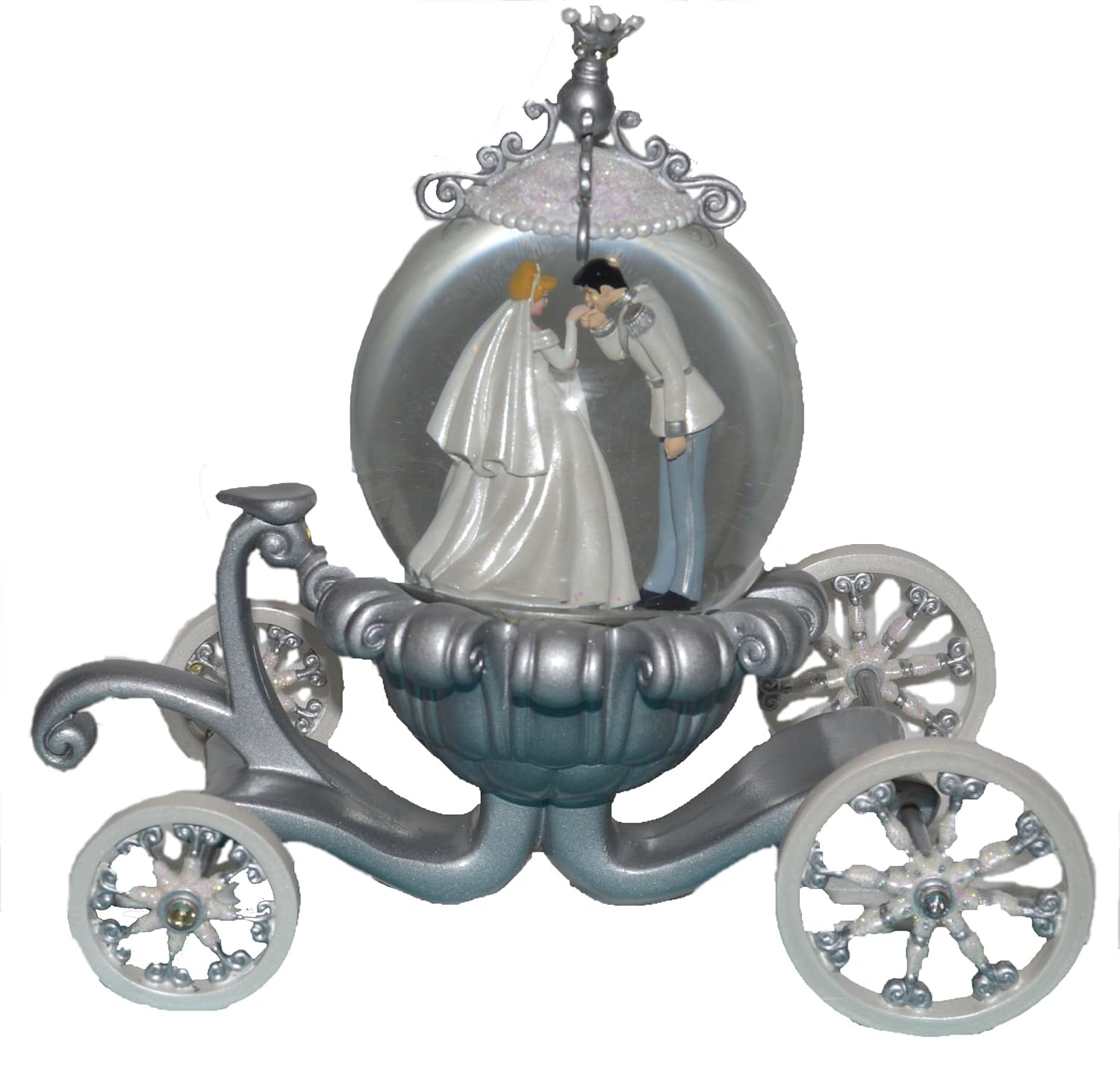 Snowglobes Disney. Cinderella Wedding Carriage Snow Globe Collectables