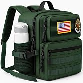 9L Mini Tactical Backpack for Men and Women, Gym Hiking Travel Daypack | Compact small military daypack for gym, hiking, camping, travel, EDC gear, snacks, tools, and daily essentials.