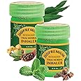 DDPremium Herbal Inhaler with Menthol & Essential Oil - Natural Thai Inhaler for Enhanced Breathing, Promotes Clearer Nasal Refreshing Relief Pack of 2