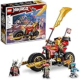 LEGO NINJAGO Kai’s Mech Rider EVO 71783, Upgradable Ninja Motorbike Toy, Mech Action Figure and 2 Bone Warrior Minifigures, Collectible Toys for Kids 7 Plus Years Old