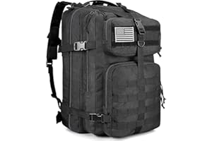 G4Free 50L Tactical Backpack 3 Day Assault Pack Outdoor Bug Out Bag Military Style for Trekking Camping Fishing Hiking