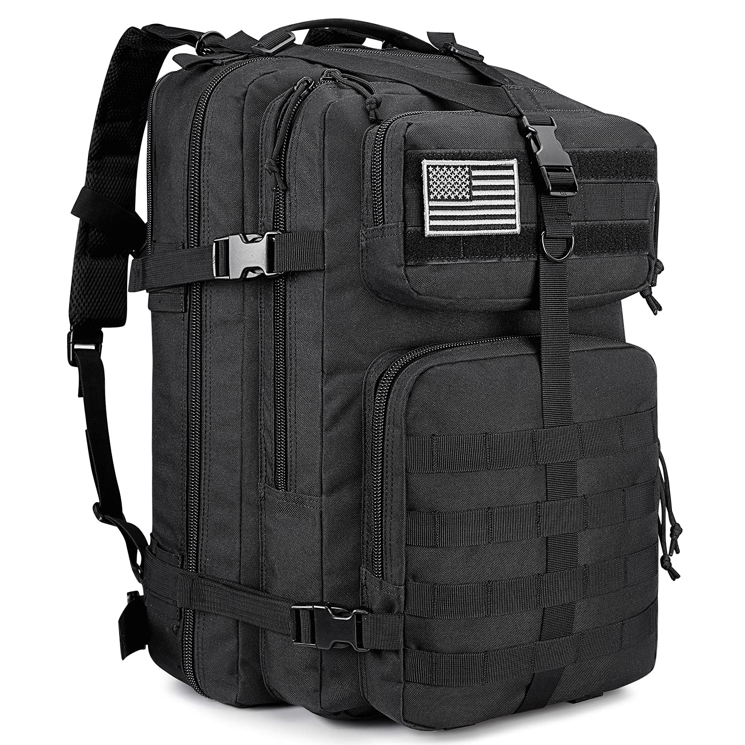 G4Free 50L Tactical Backpack Army Military Bag Water Resistant Molle Rucksack for Outdoor Fishing Hiking Camping Trekking Hunting Travelling